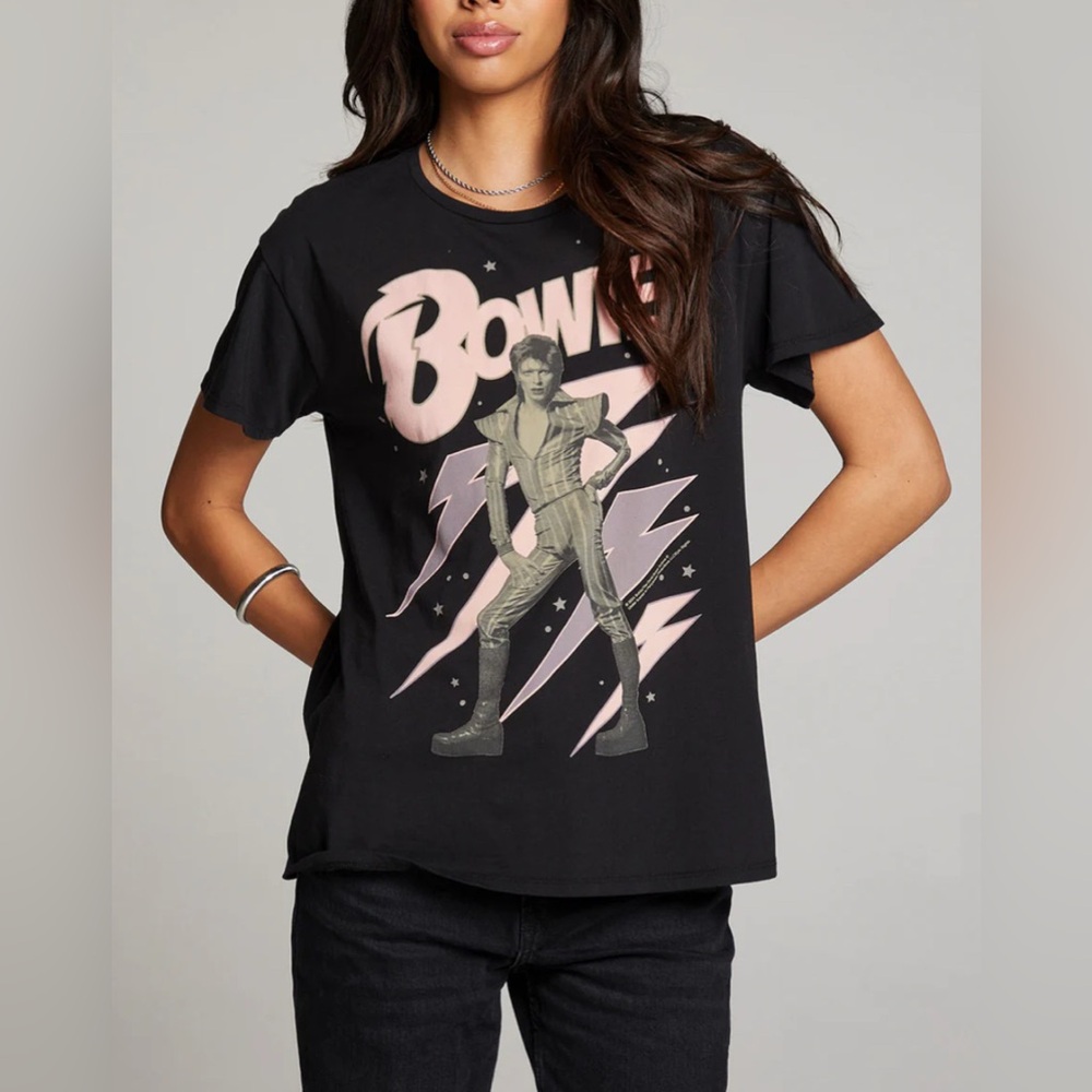 Chaser Brand David Bowie Bolts Tee